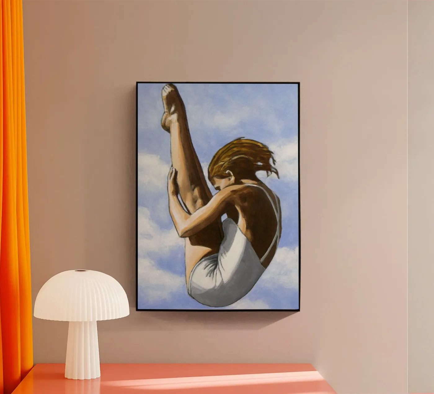 Diver Without Cap plexiglass da Wallace