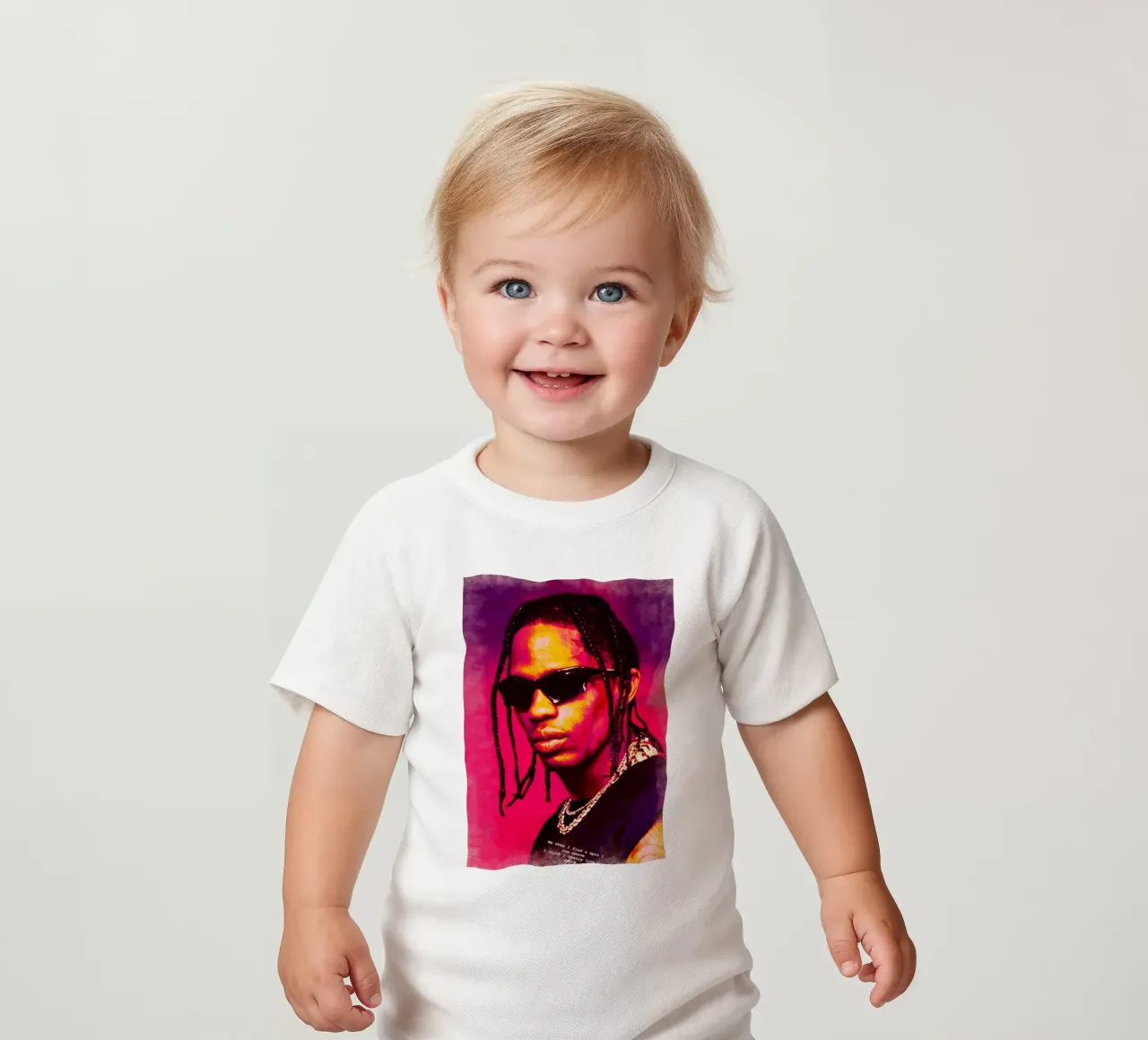 Travis Scott maglietta neonato da Lembayung art