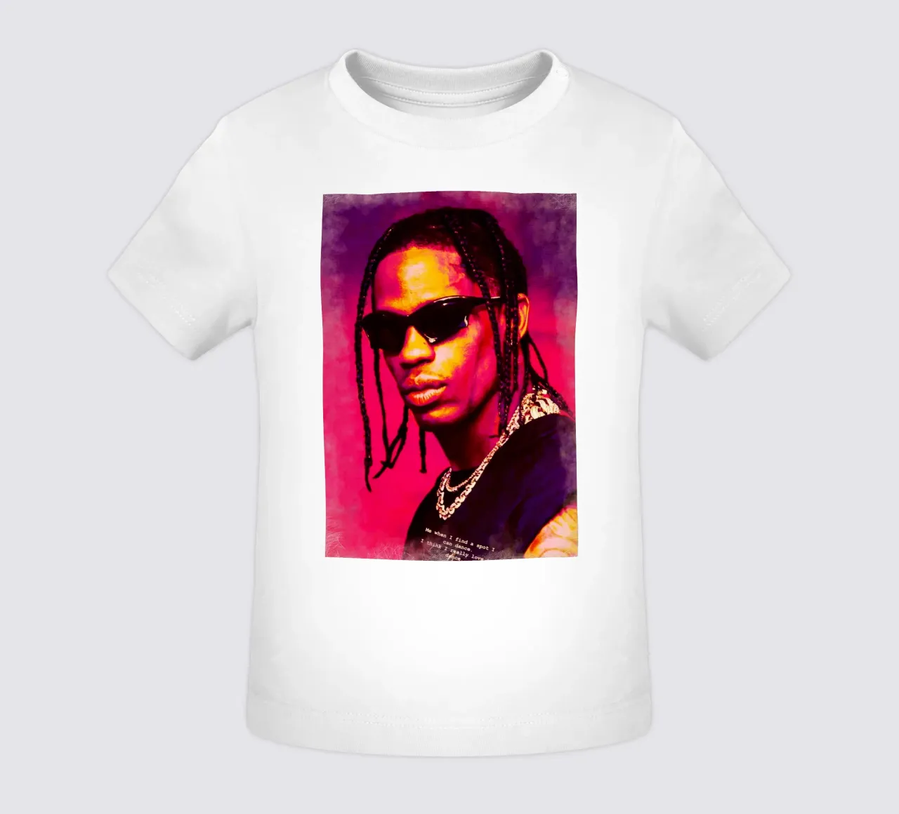Travis Scott maglietta neonato da Lembayung art