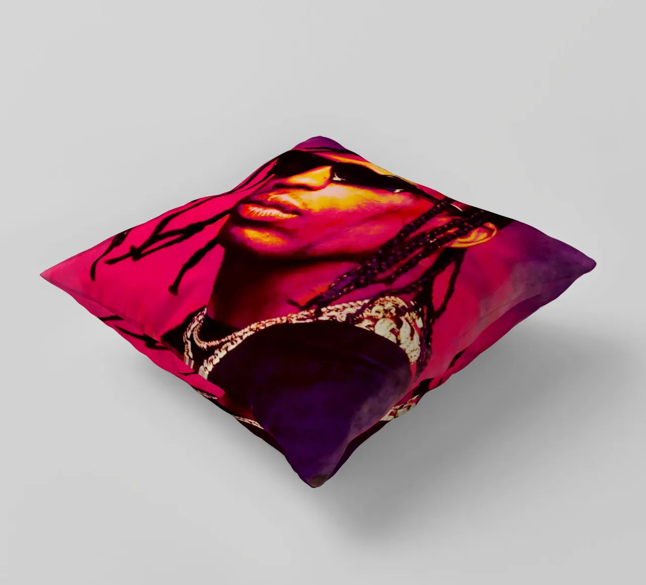 Travis Scott cuscino da Lembayung art