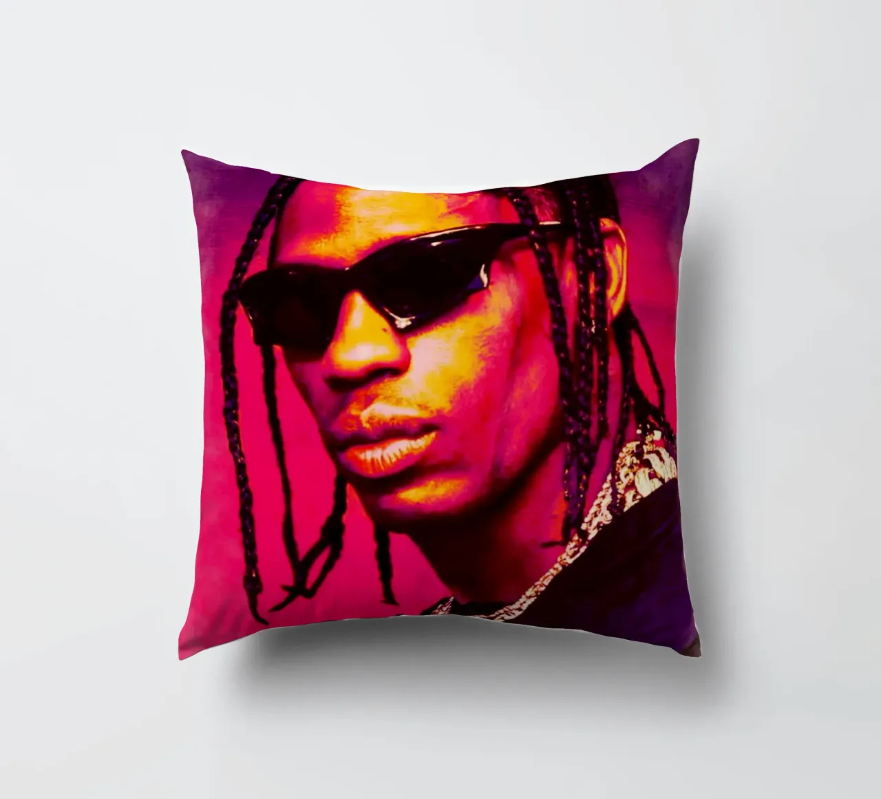 Travis Scott cuscino da Lembayung art