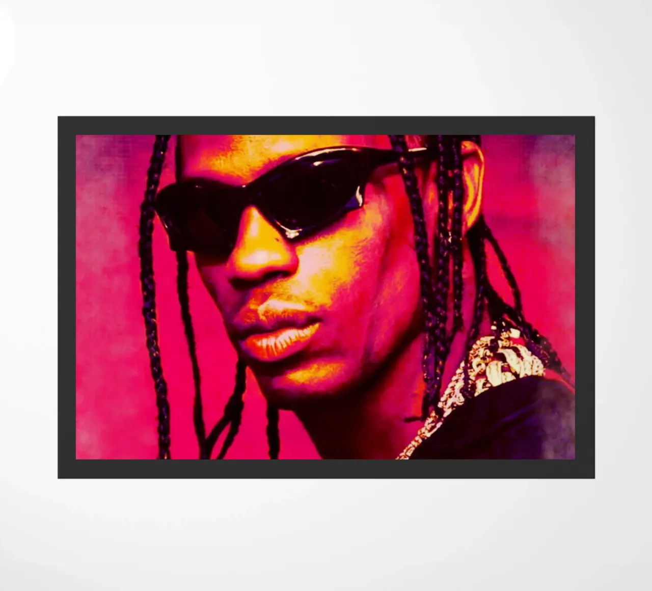 Travis Scott felpudo de Lembayung art