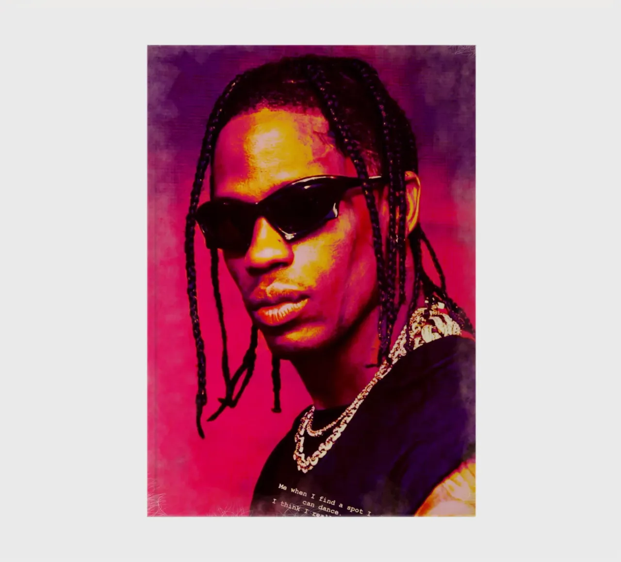 Travis Scott notebook by Lembayung art