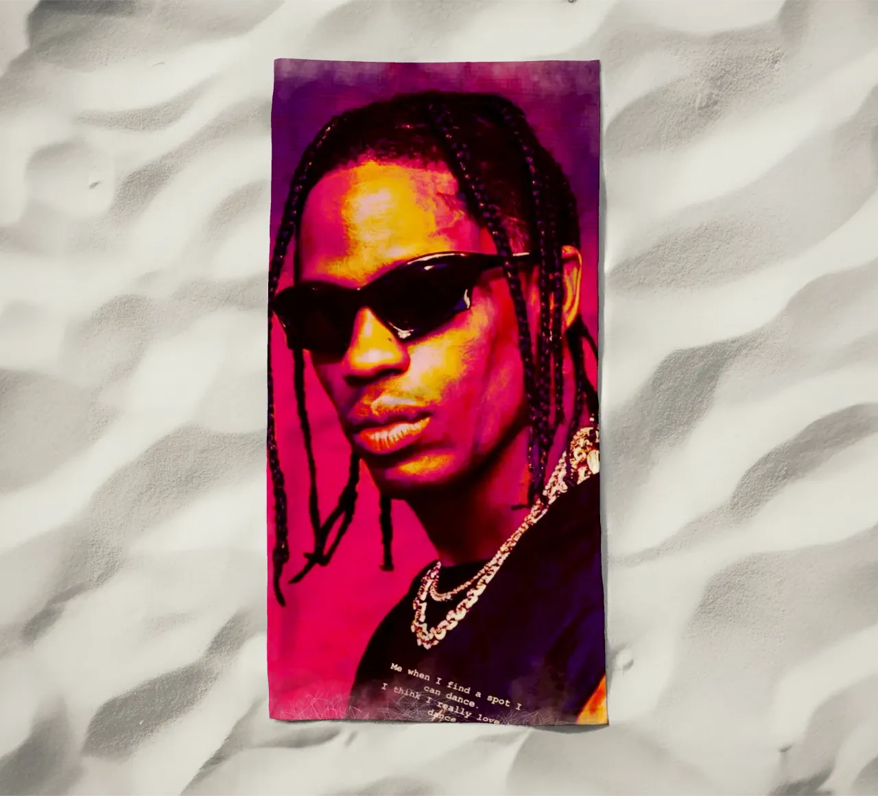 Travis Scott telo mare da Lembayung art