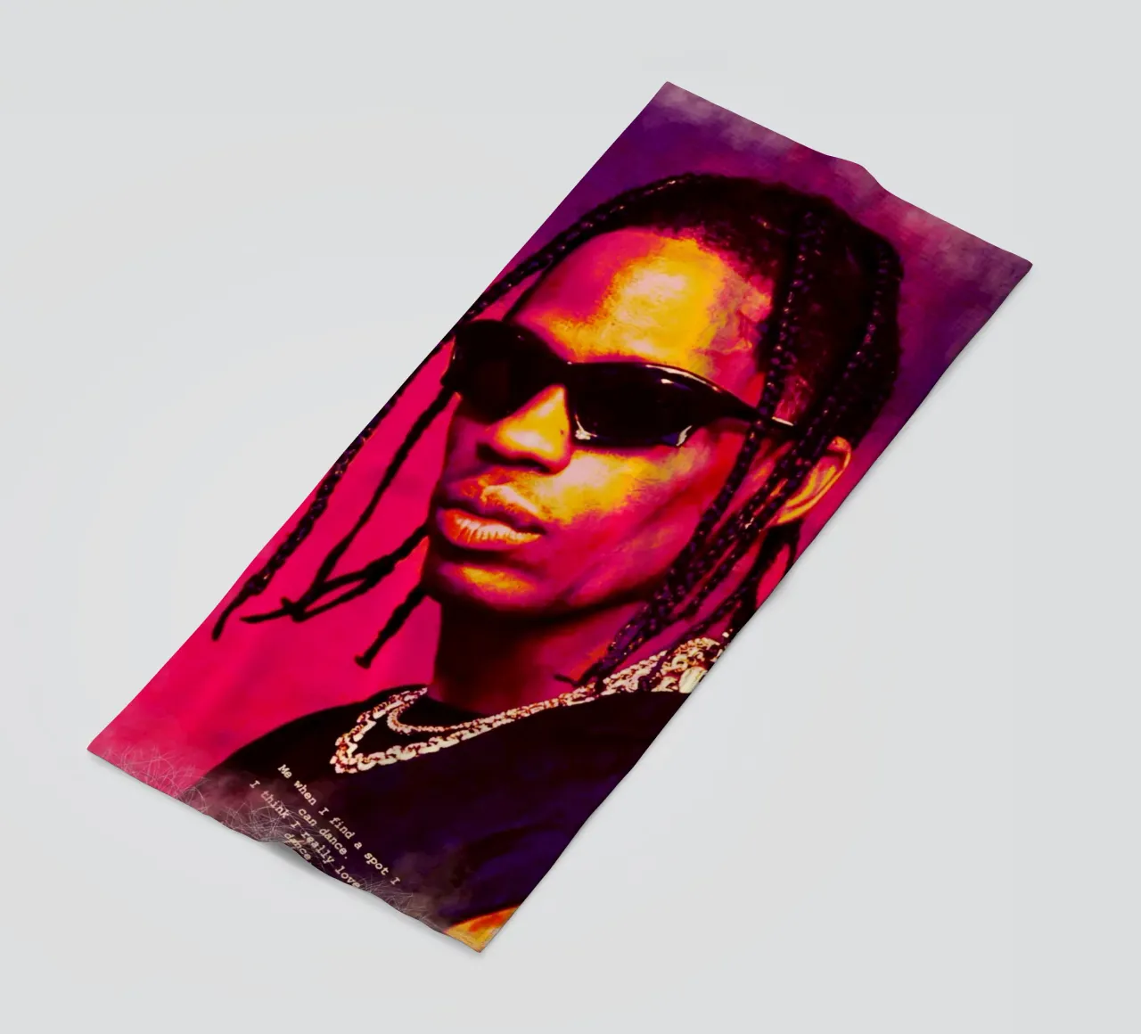 Travis Scott telo mare da Lembayung art