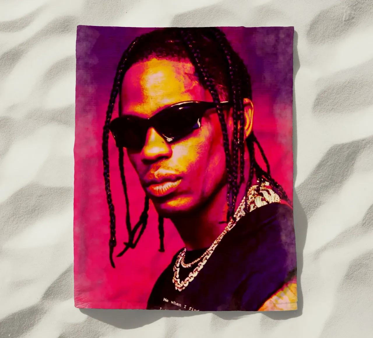 Travis Scott telo mare da Lembayung art
