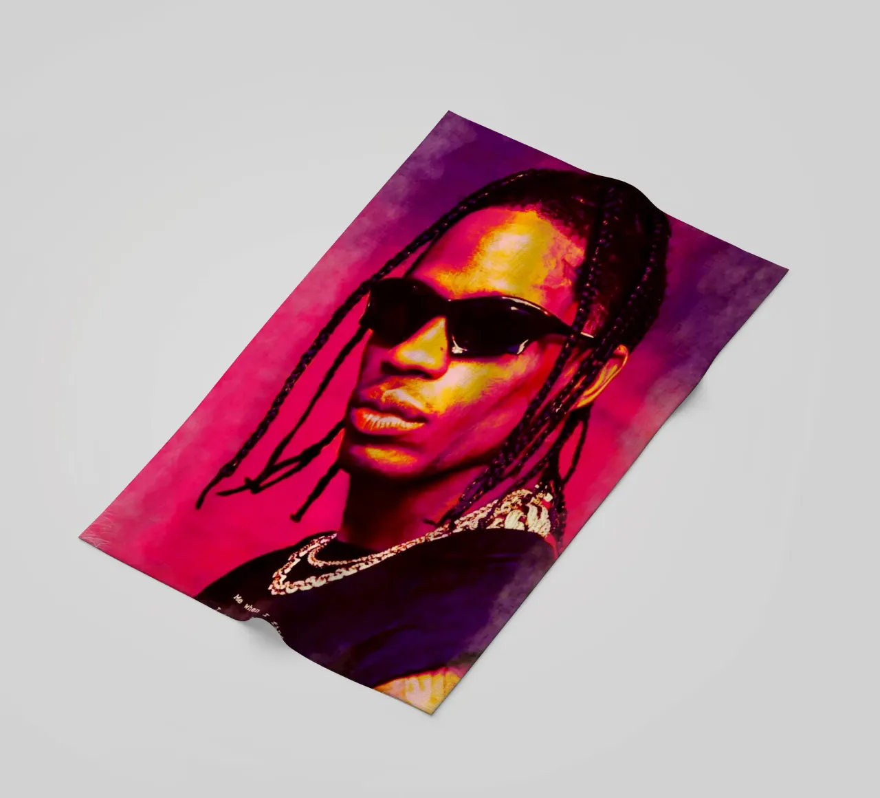 Travis Scott telo mare da Lembayung art