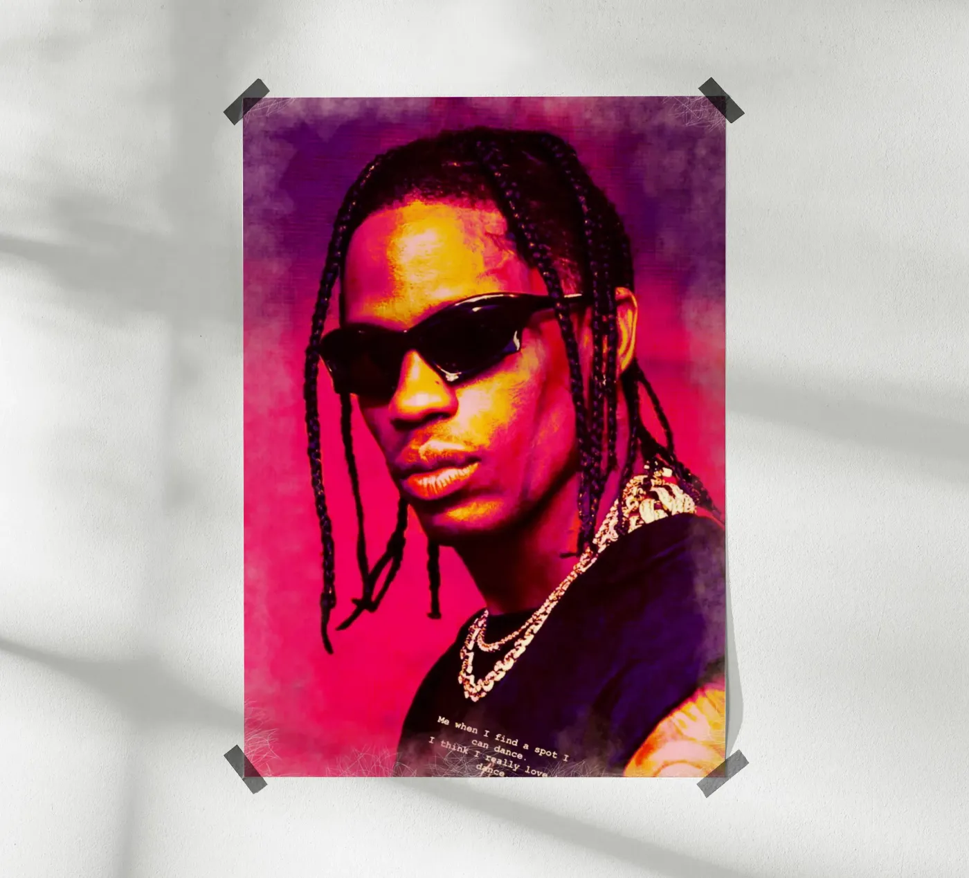 Travis Scott Poster von Lembayung art