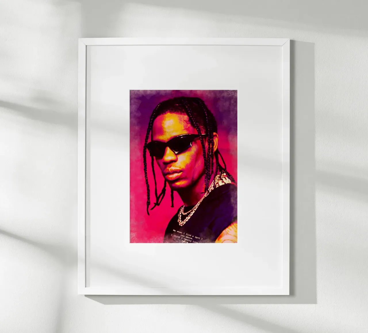 Travis Scott poster da Lembayung art