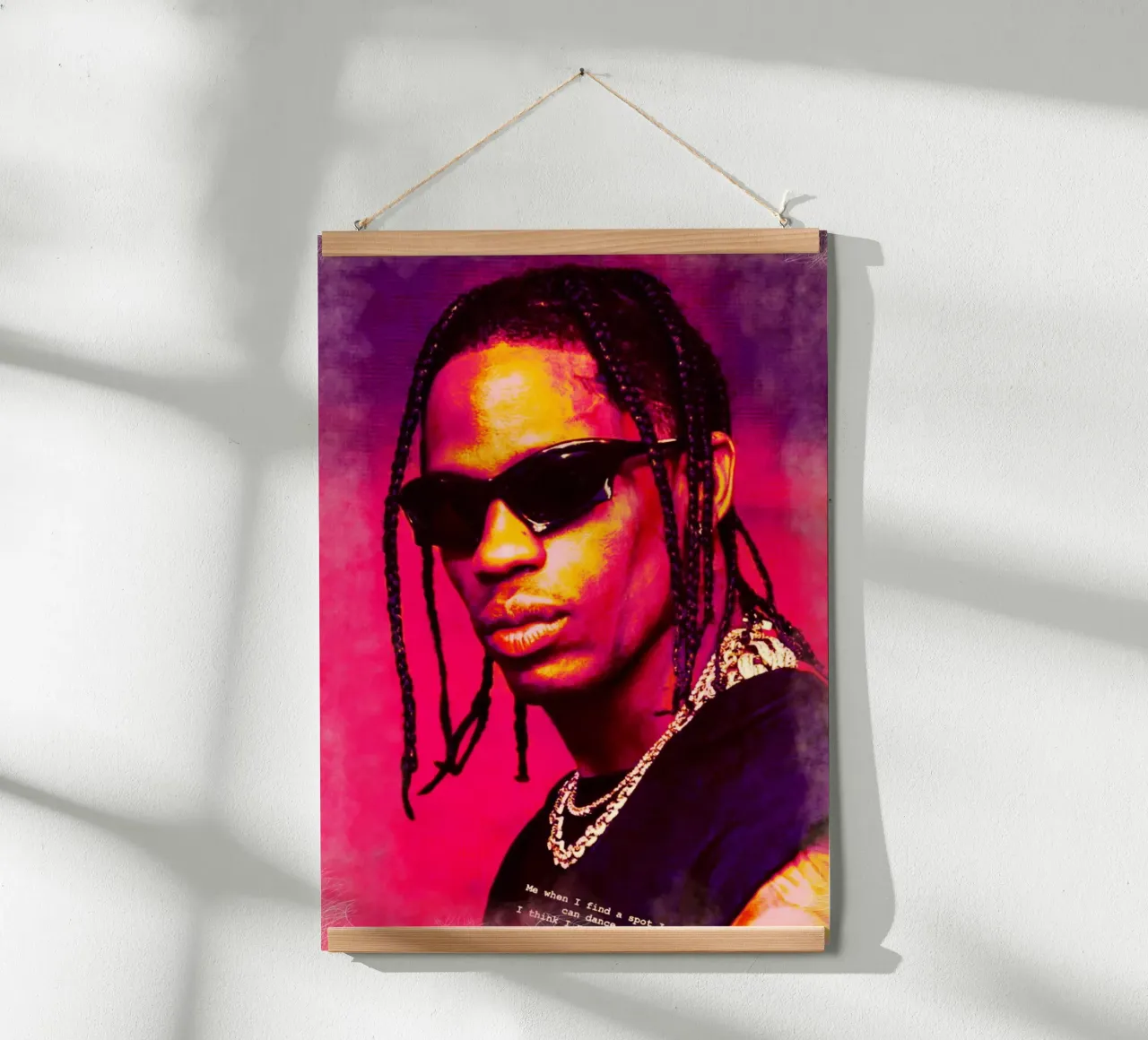 Travis Scott poster da Lembayung art