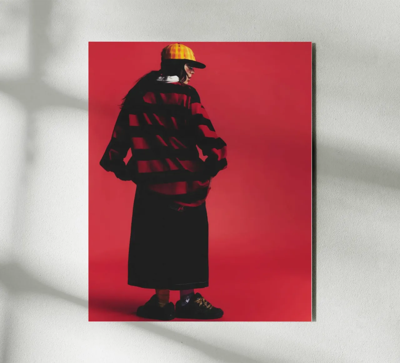 Billie eilish 055 alluminio dibond da AudioLibrary