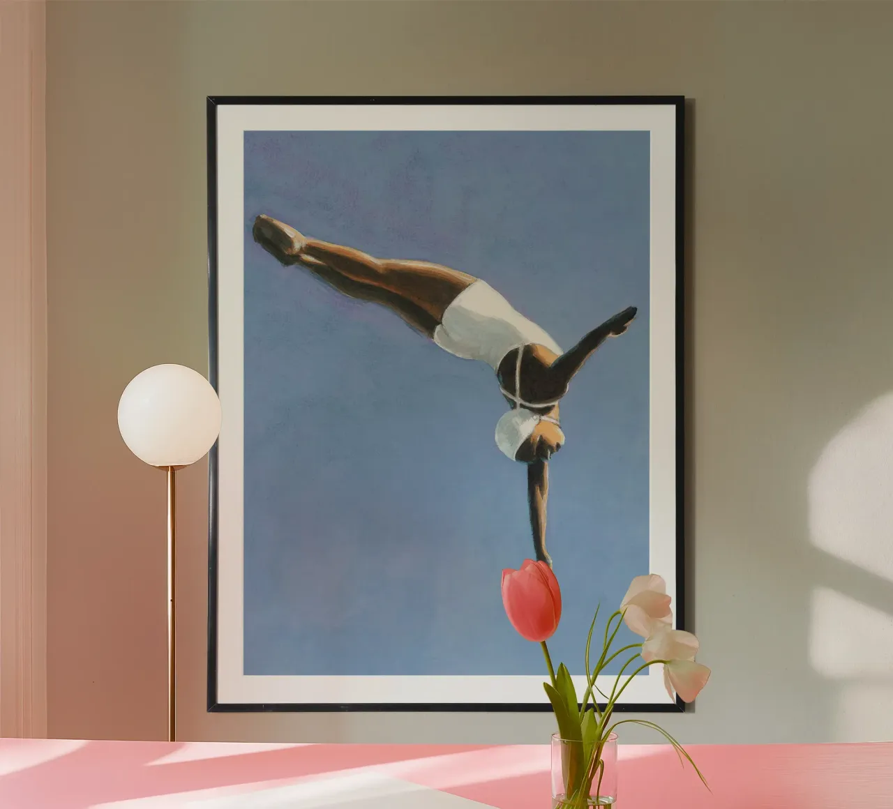Immersione poster con telaio in legno da Wallace