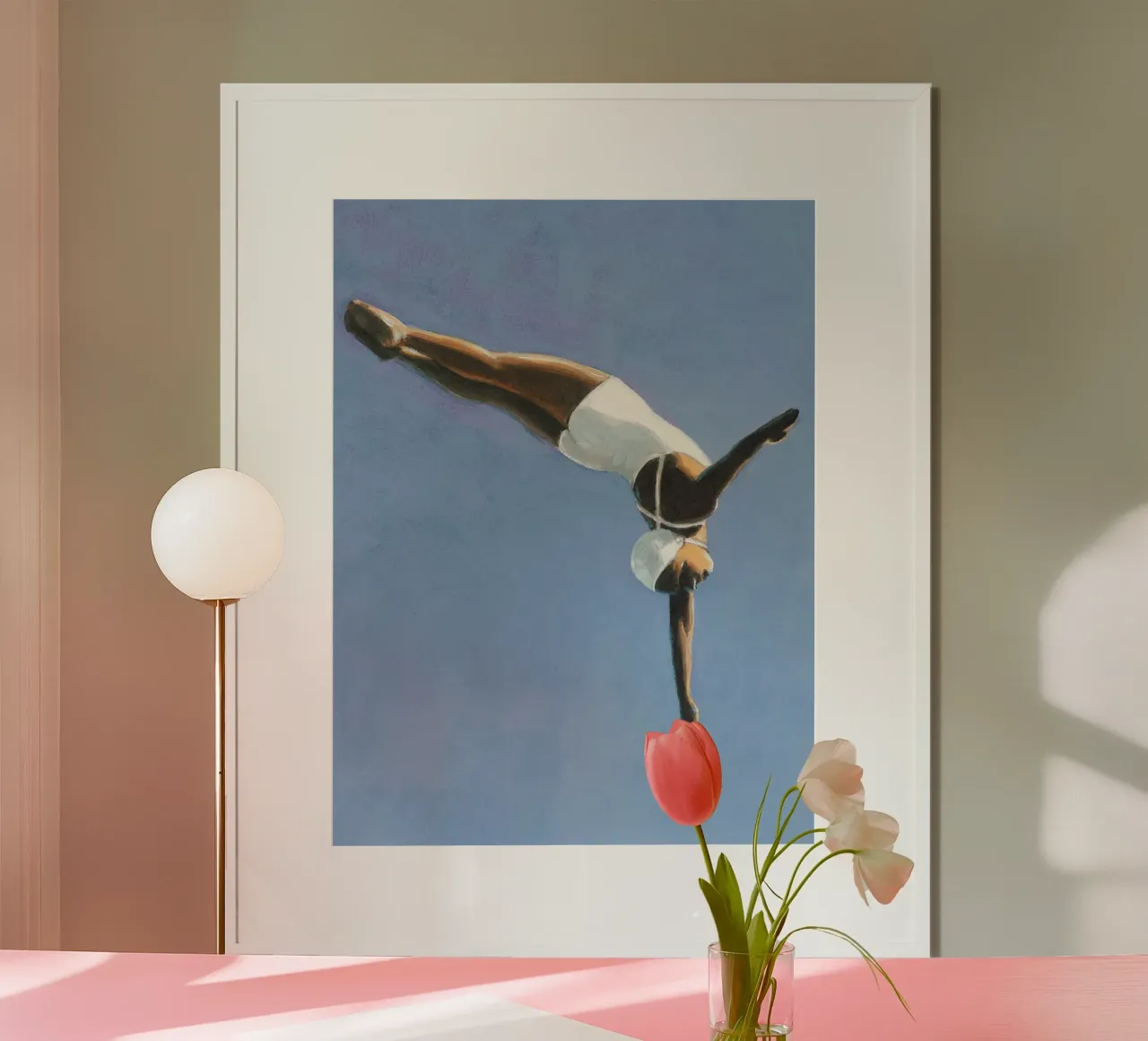 Immersione poster con telaio in legno da Wallace