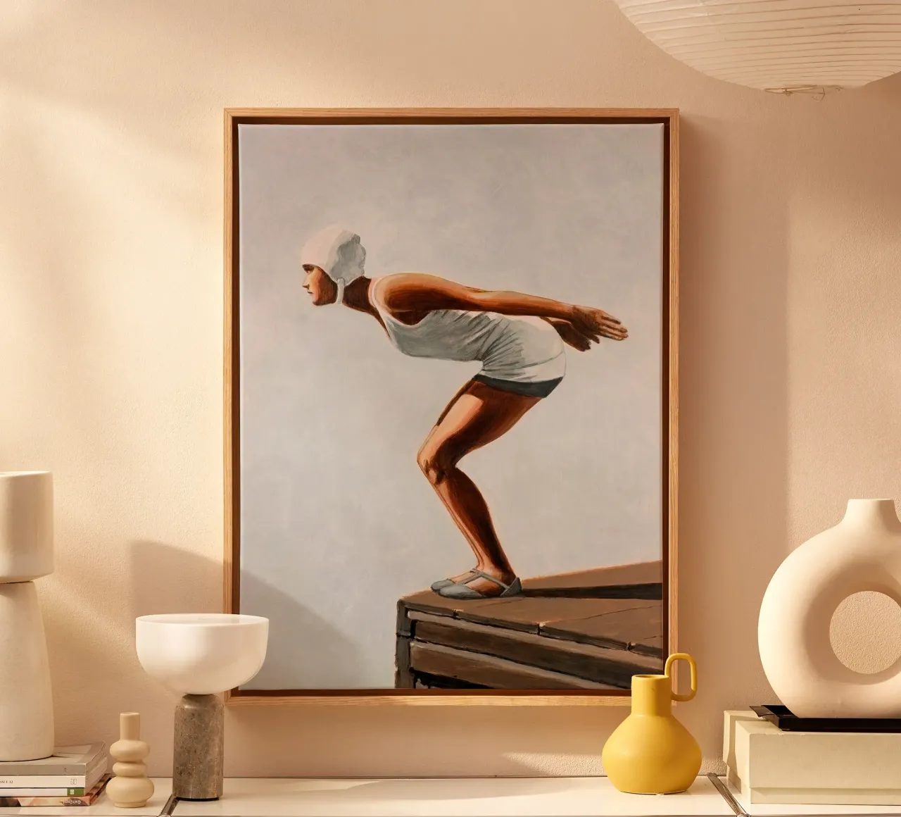 George Hoyningen-Huene I tela con Cornice a cassetta da Wallace