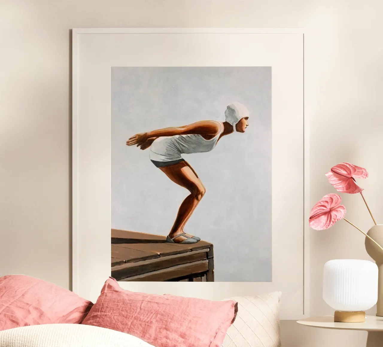 George Hoyningen-Huene II poster con telaio in plastica da Wallace