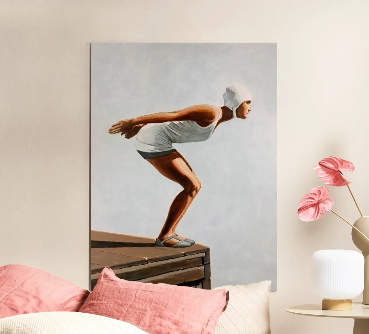 George Hoyningen-Huene II poster con telaio in plastica da Wallace