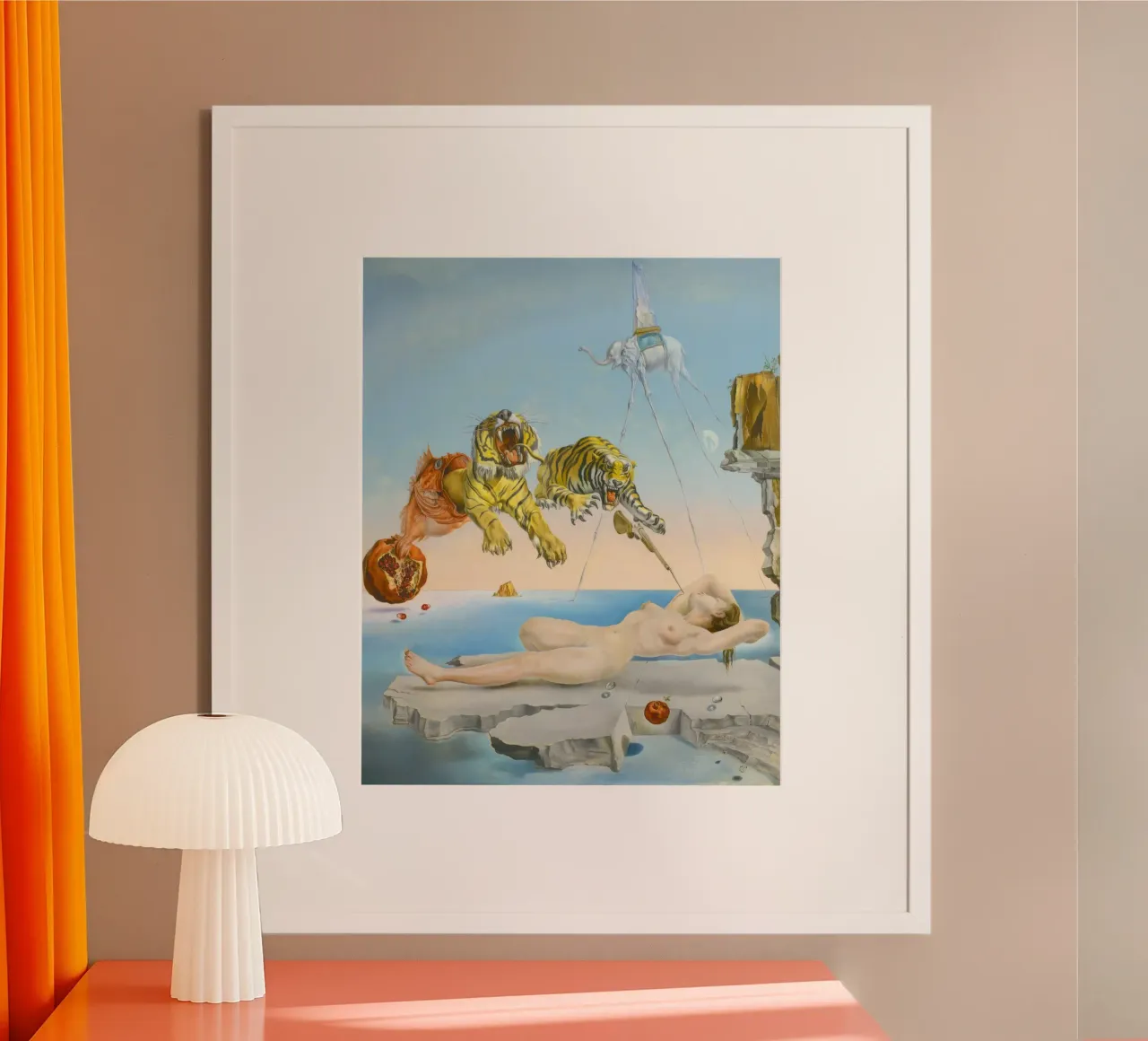 Sogno causato poster con telaio in plastica da Rayretr
