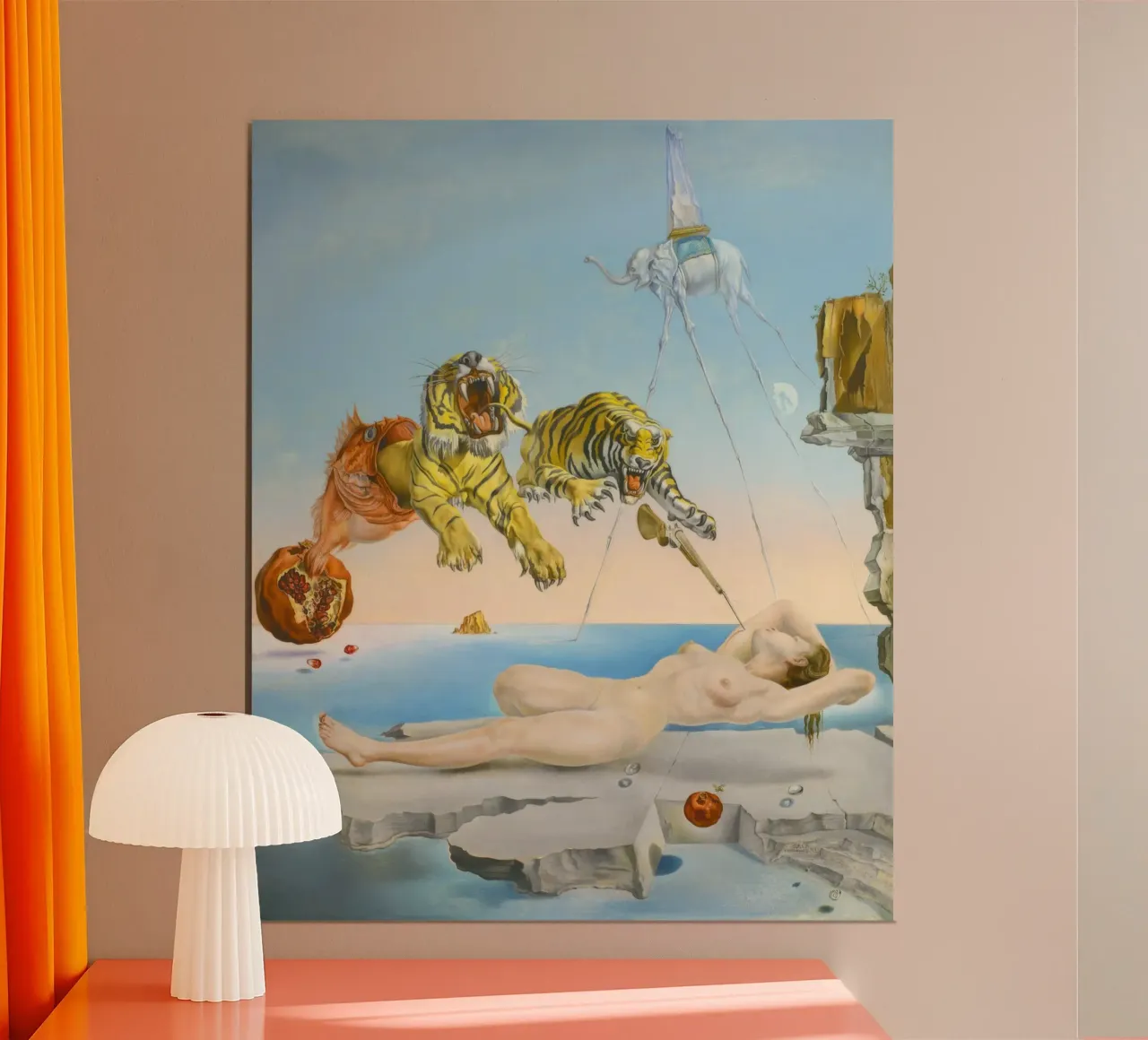 Sogno causato poster con telaio in plastica da Rayretr