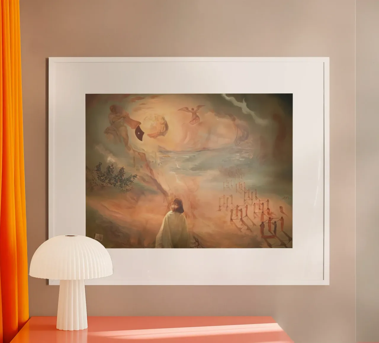 The Galaci dalaci desoxiribunucleicacid poster con telaio in plastica da Rayretr