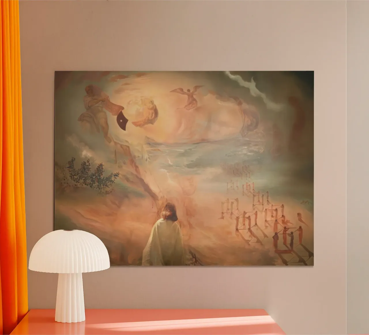 The Galaci dalaci desoxiribunucleicacid poster con telaio in plastica da Rayretr