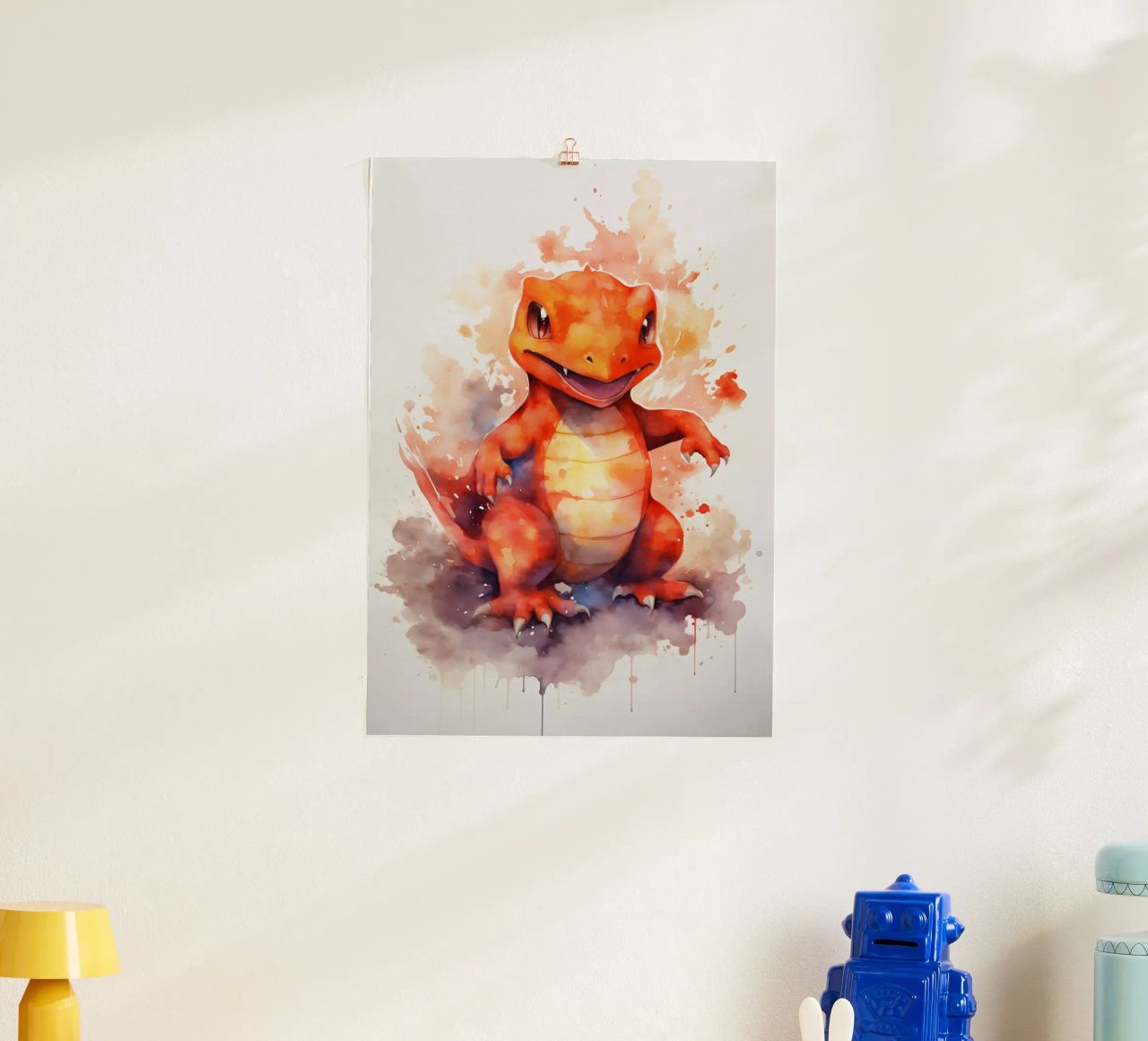 Charmeleon Pokemon Painting poster de CreativeStudio