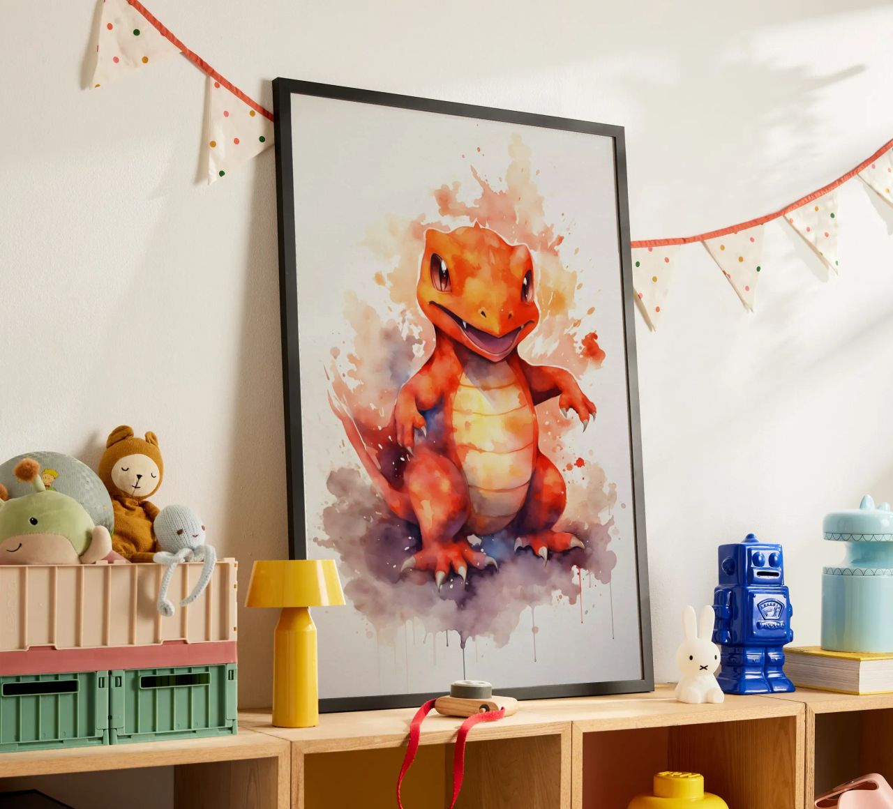 Charmeleon Pokemon Painting poster de CreativeStudio