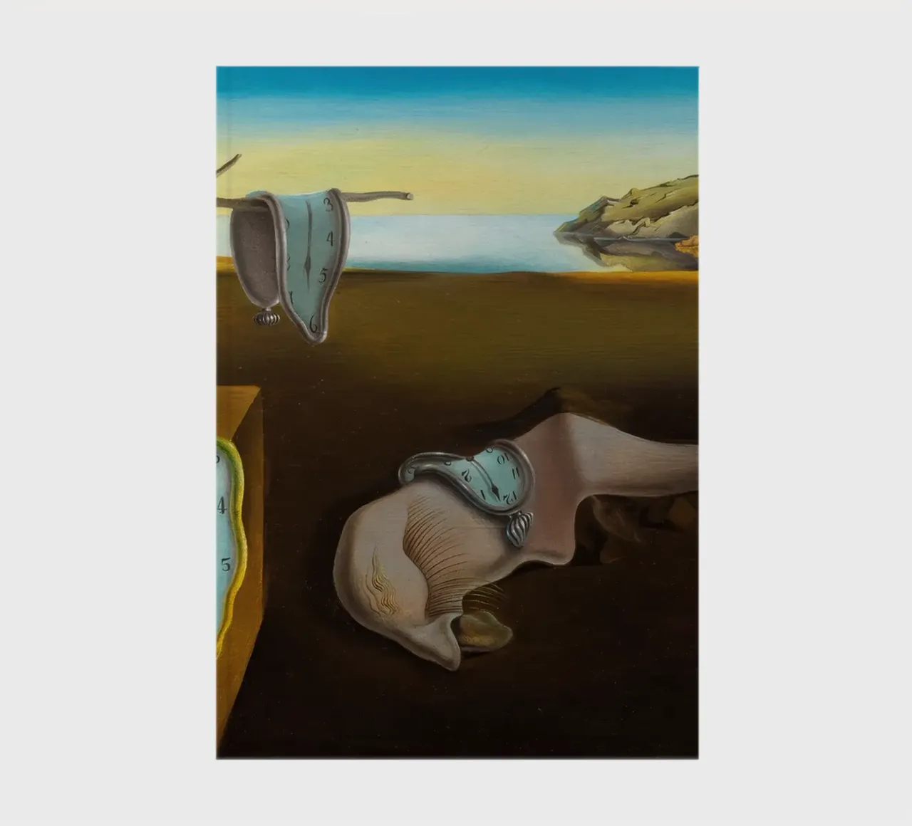 Salvador Dali - The Persistence of Memory, 1931 notebook by Rayretr