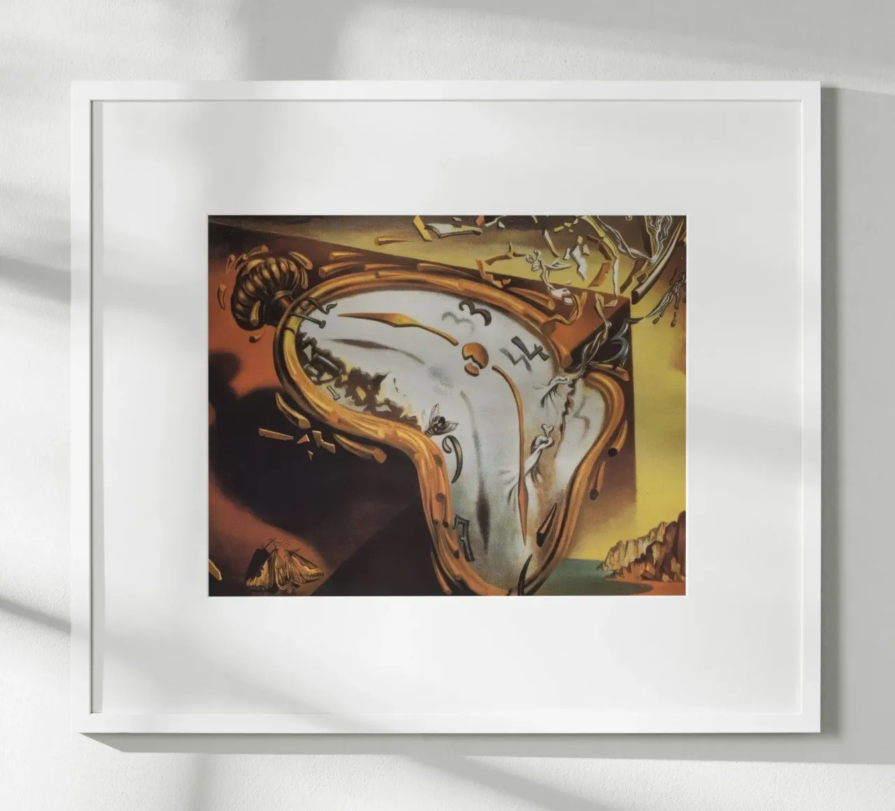 Les Montres Molles - Salvador Dalí poster da Rayretr