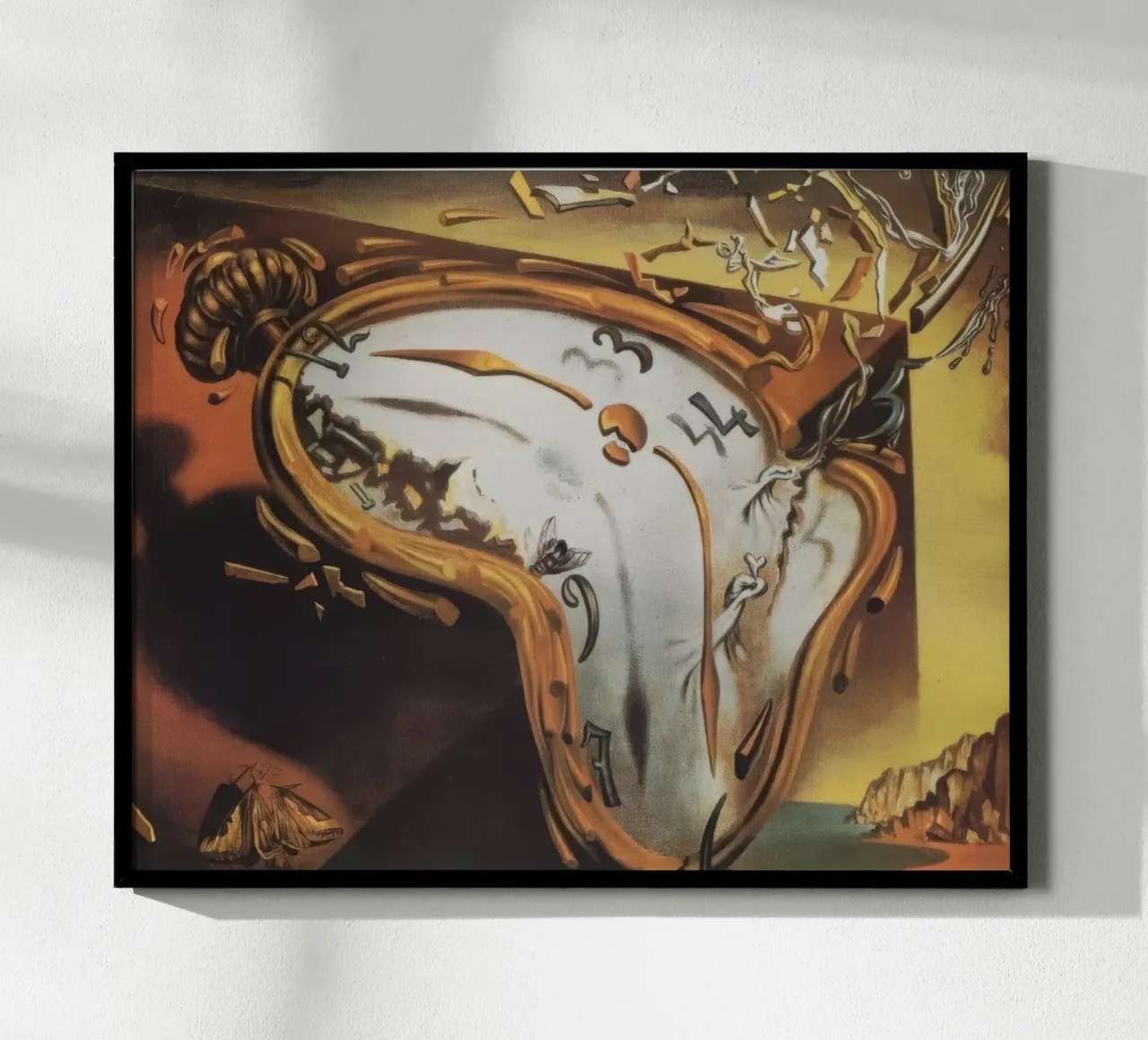 Les Montres Molles - Salvador Dalí poster da Rayretr
