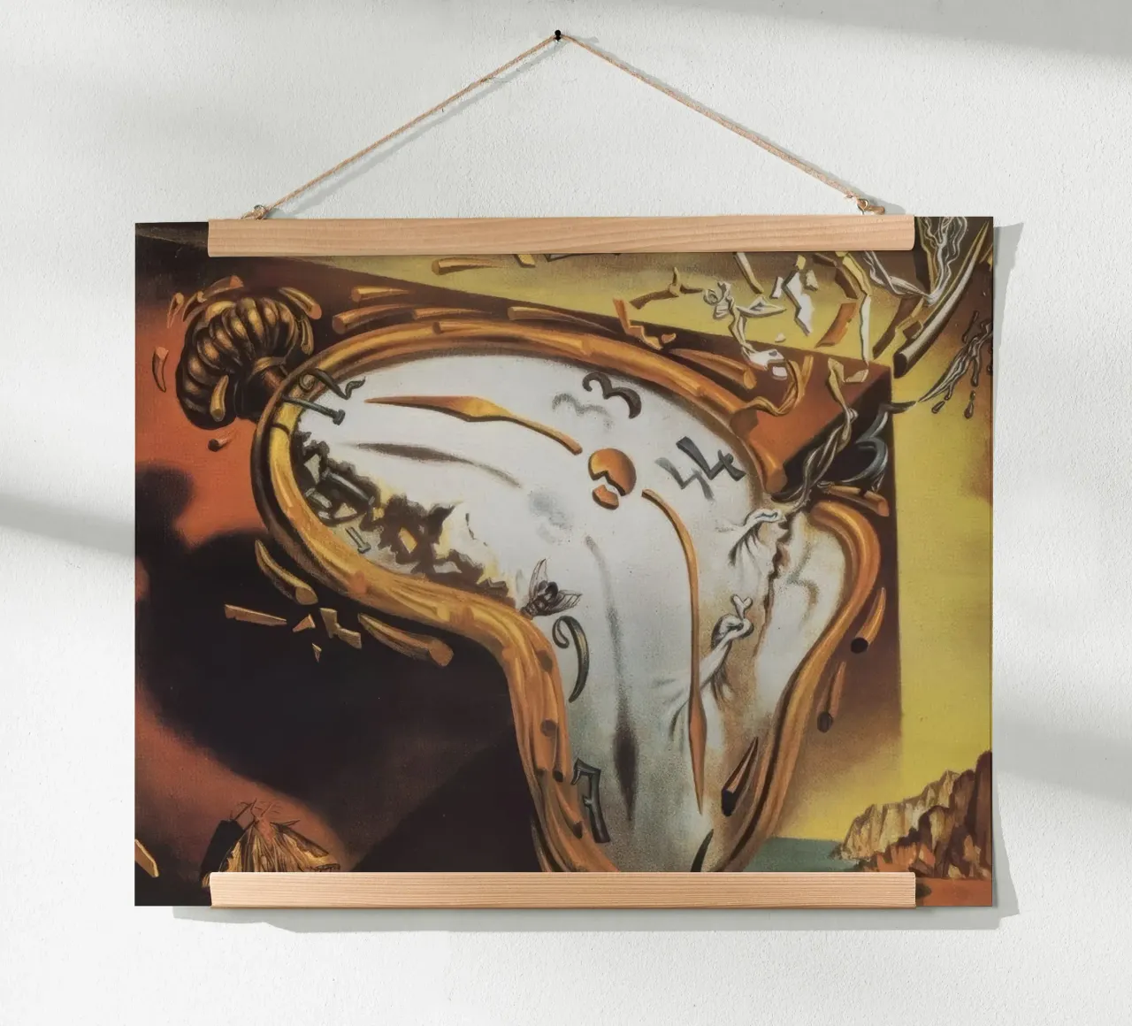 Les Montres Molles - Salvador Dalí poster da Rayretr