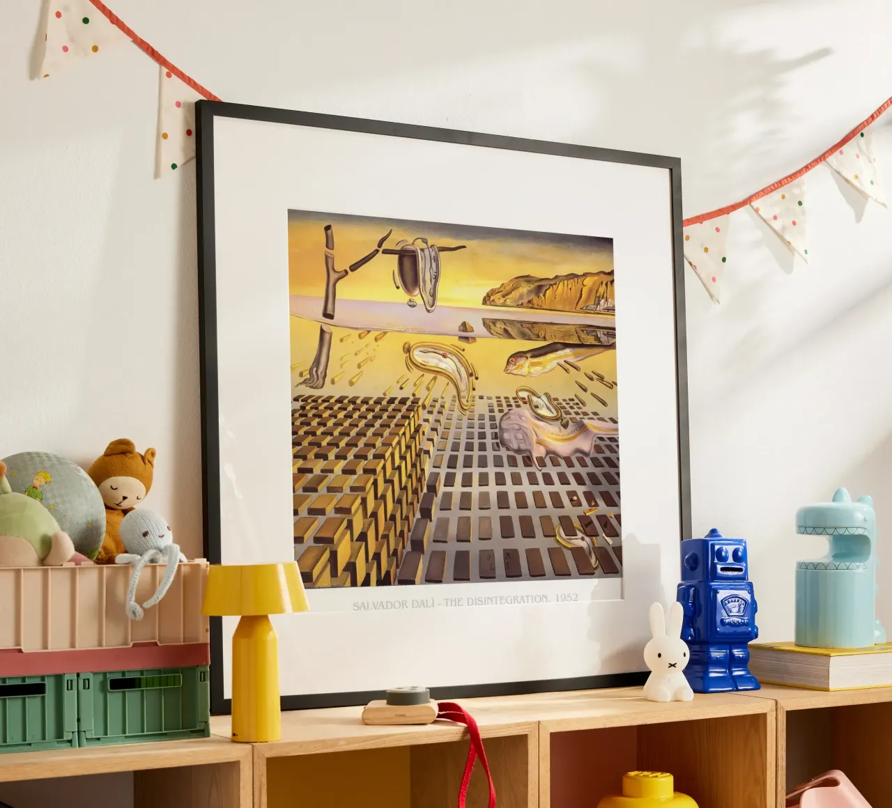 Salvador Dali Der Zerfall der Memo Persistenz Poster von Rayretr