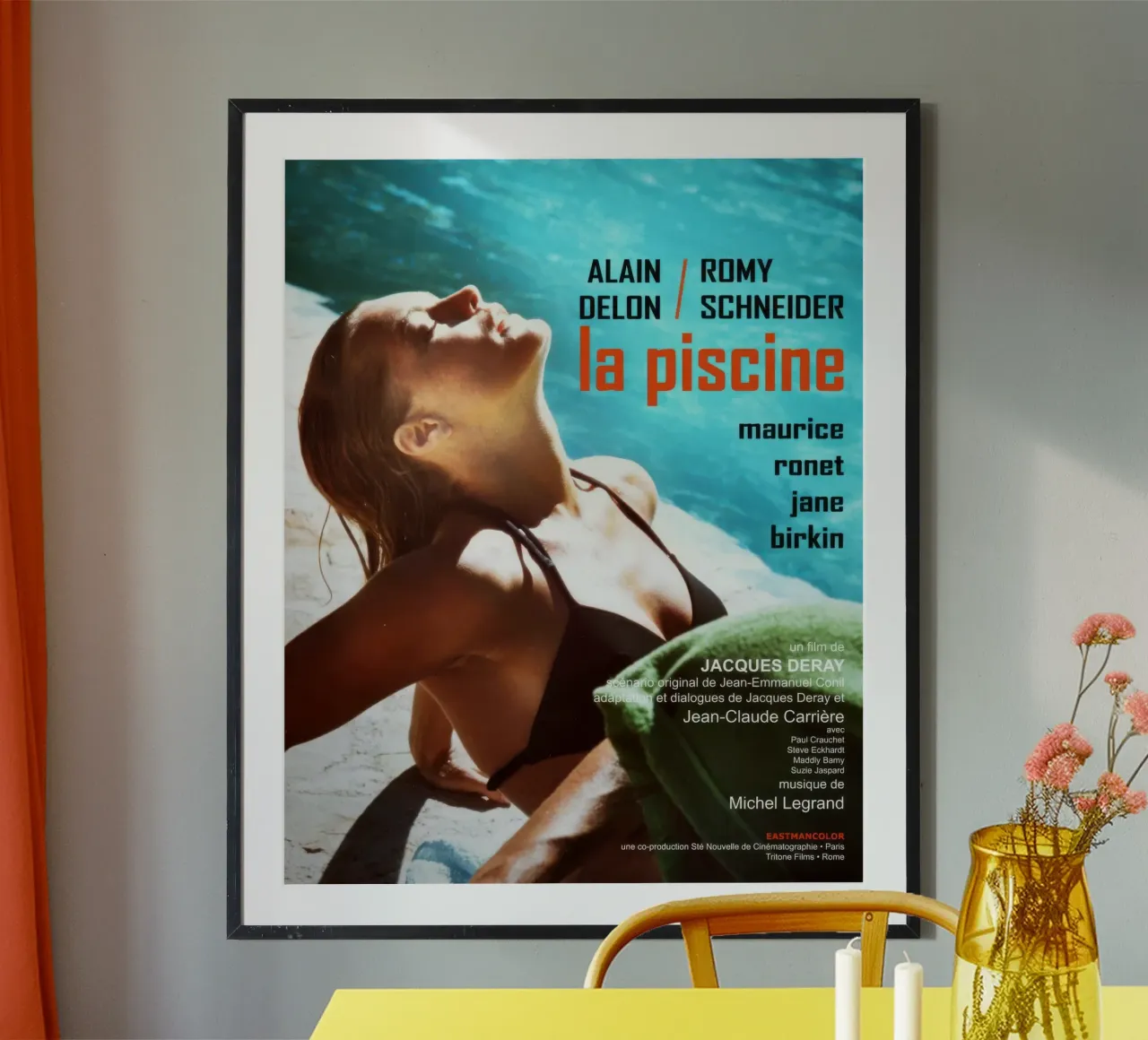 La Piscine - La piscina poster da Queenshop