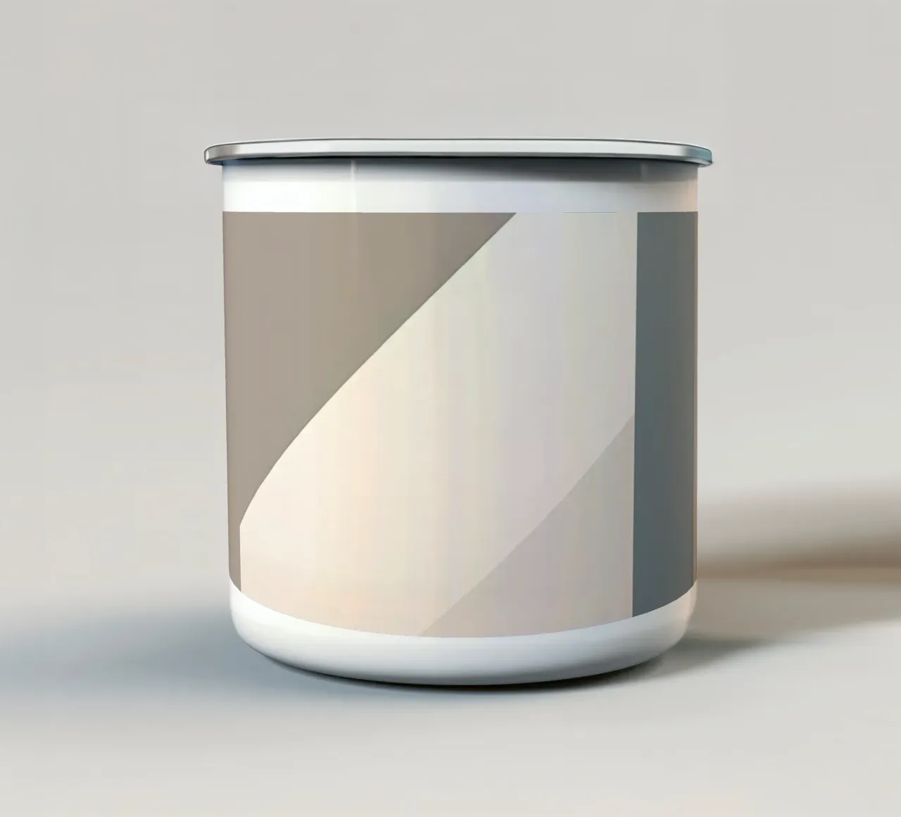 Facciata astratta tazza in smalto da Alpenglow Workshop
