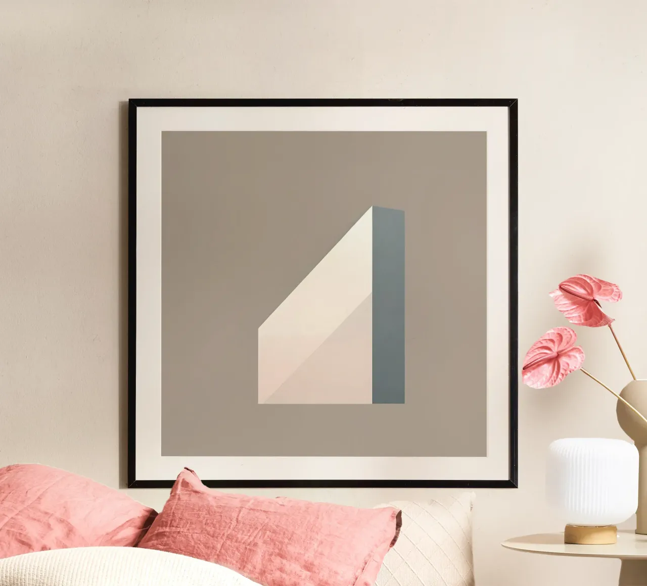 Abstract Facade poster by Alpenglow Workshop