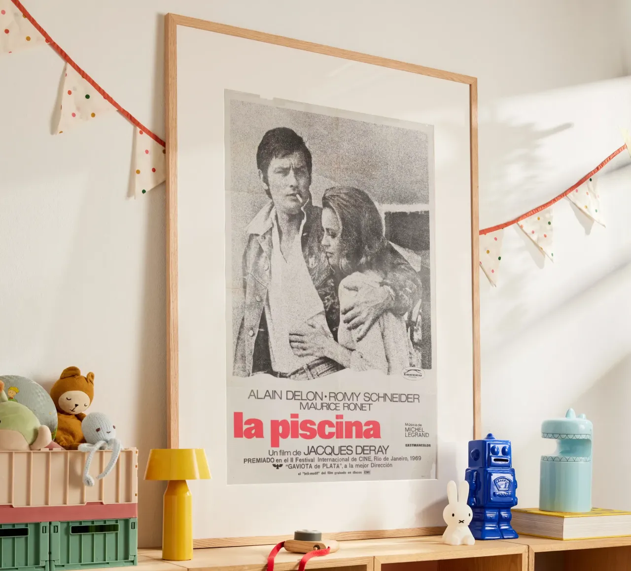 La Piscine Original 1969 Argentine Movie Poster poster da Queenshop
