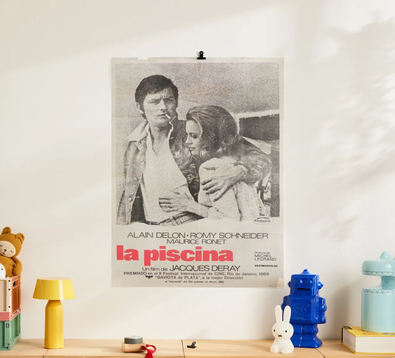 La Piscine Original 1969 Argentine Movie Poster poster da Queenshop