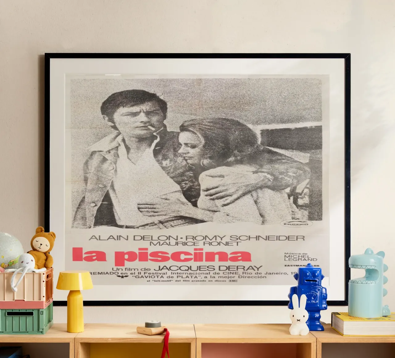La Piscine Original 1969 Argentine Movie Poster poster da Queenshop