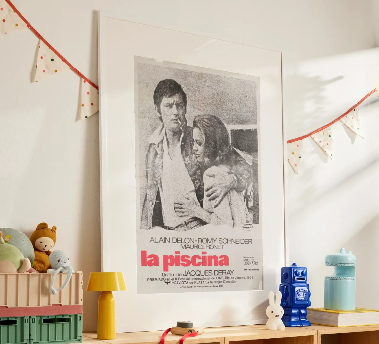 La Piscine Original 1969 Argentine Movie Poster poster da Queenshop