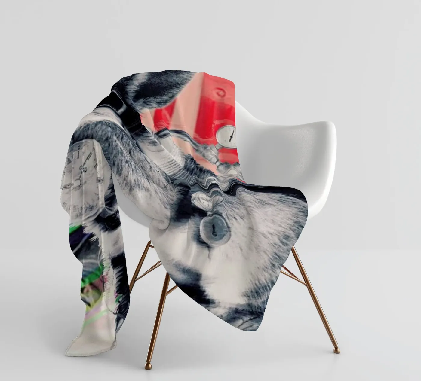 Time traveller coperta in pile da Ali Gulec