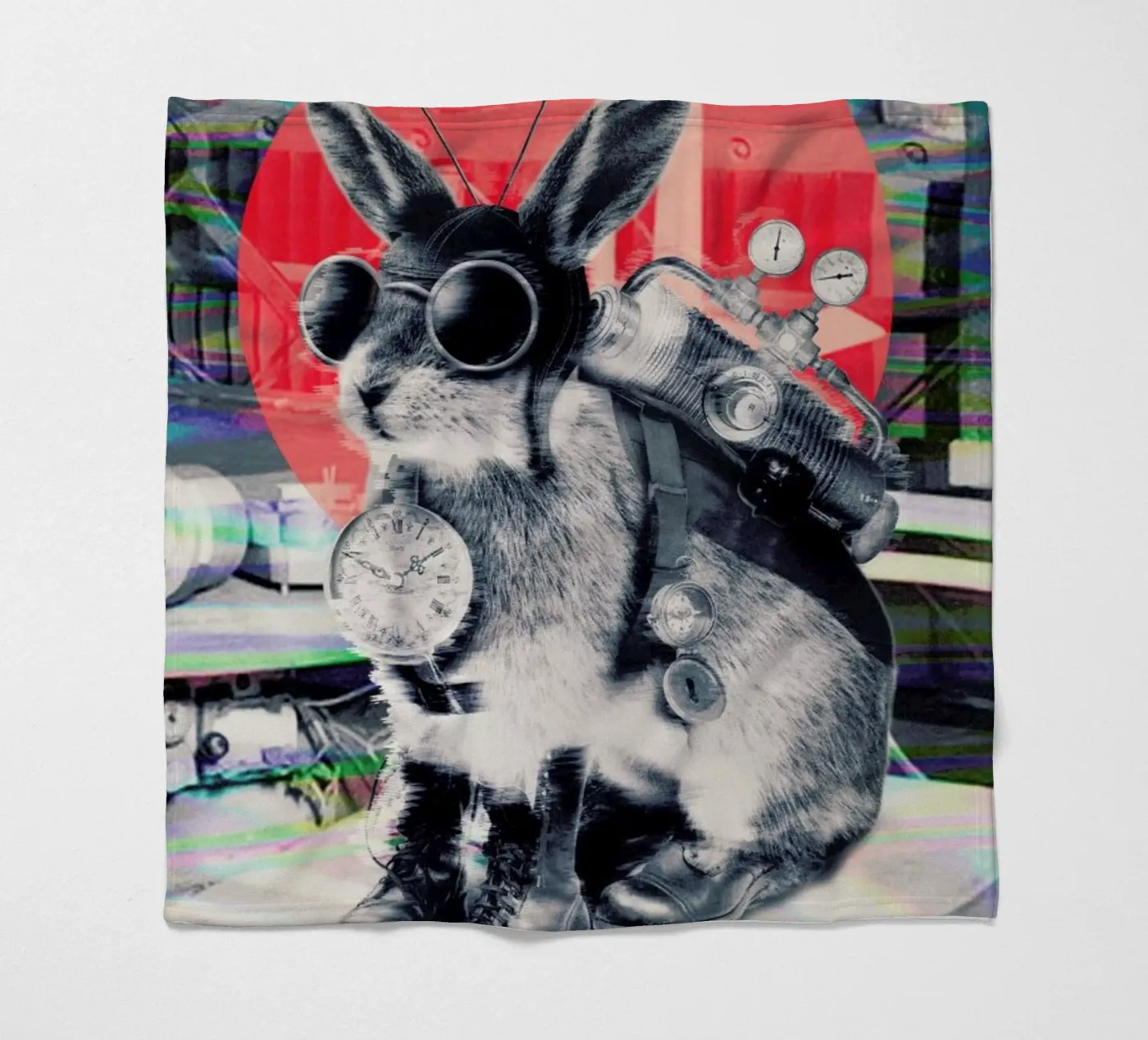 Time traveller coperta in pile da Ali Gulec