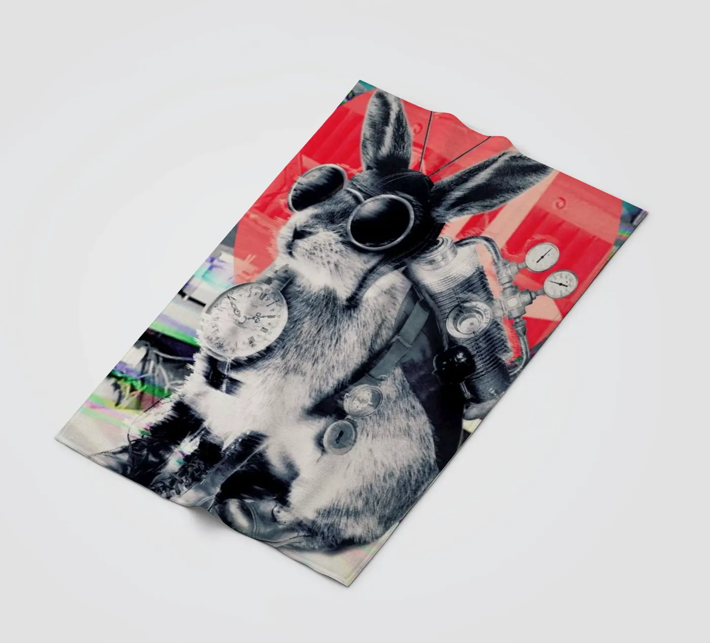 Time traveller coperta in pile da Ali Gulec