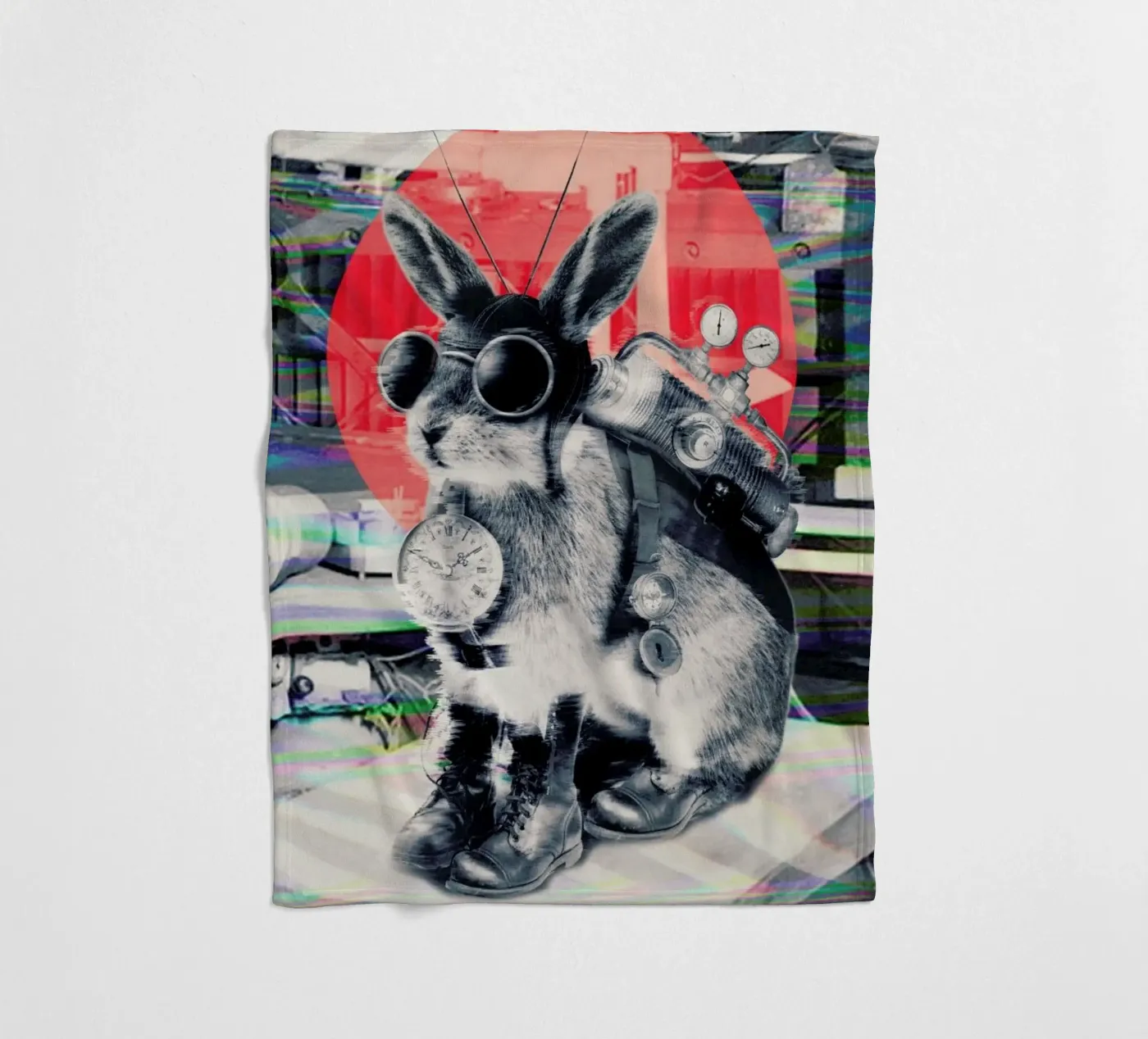 Time traveller coperta in pile da Ali Gulec