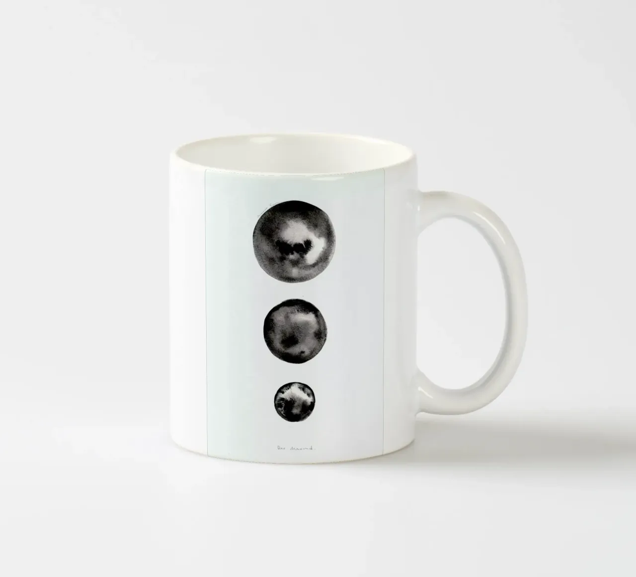 Der Mond tazza in ceramica da Marina Guiu