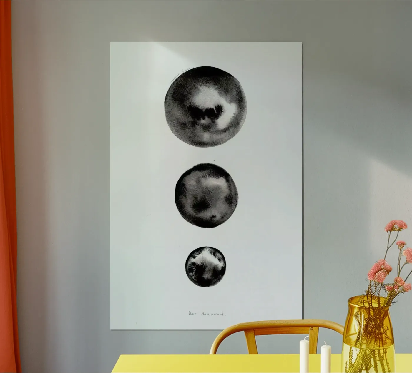 Der Mond poster da Marina Guiu