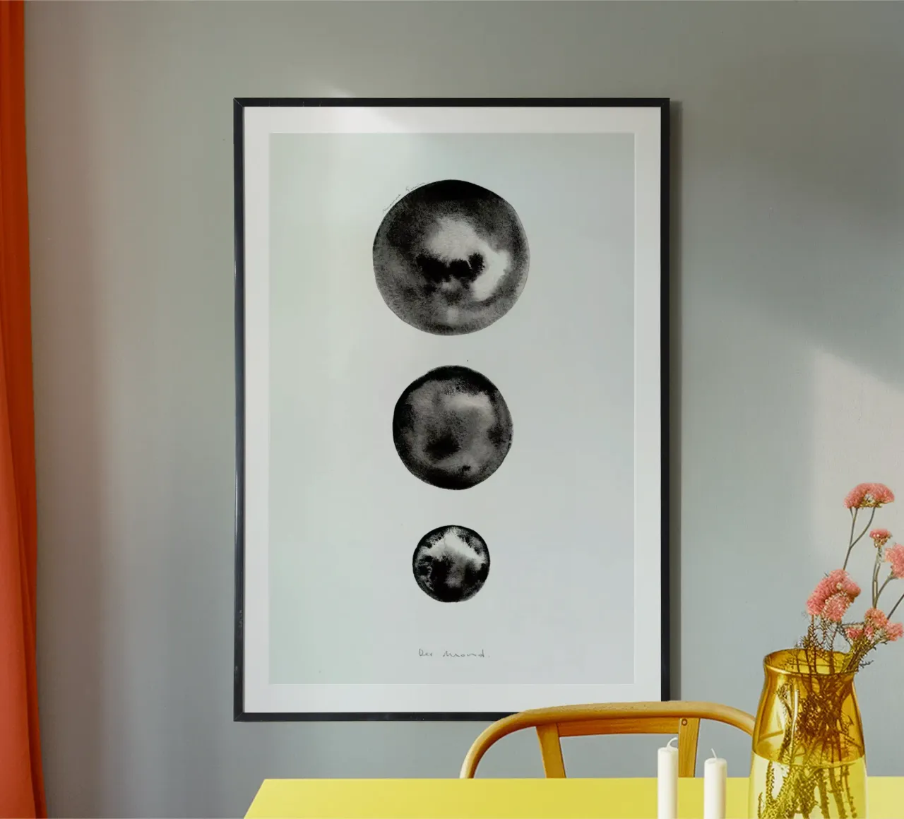 Der Mond poster da Marina Guiu