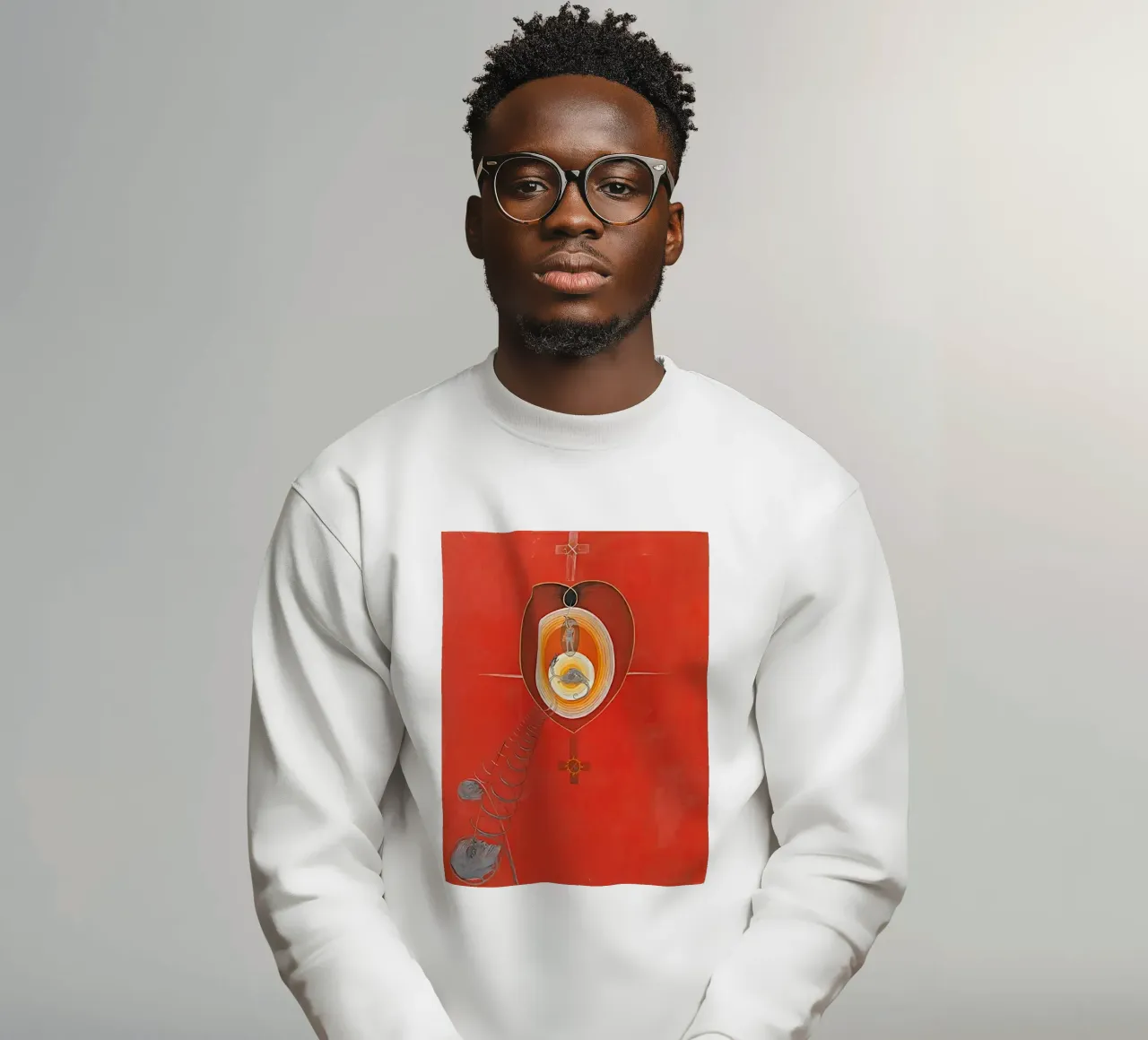 Hilma af Klint - La colombe n° 08 Groupe IXUW n° 32 sweat de William Store
