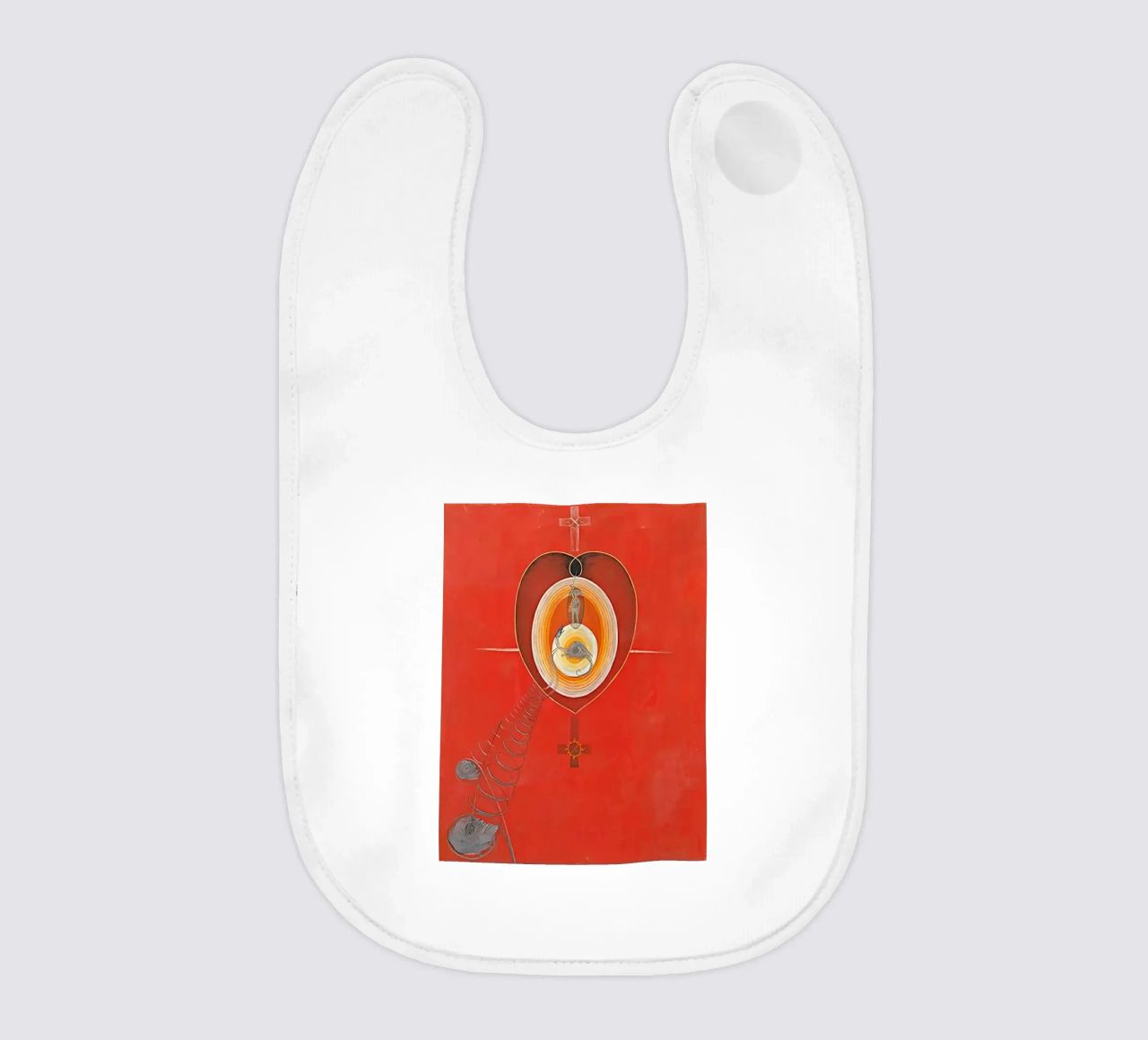 Hilma af Klint - La Colomba n. 08 Gruppo IXUW n. 32 bavaglino da William Store