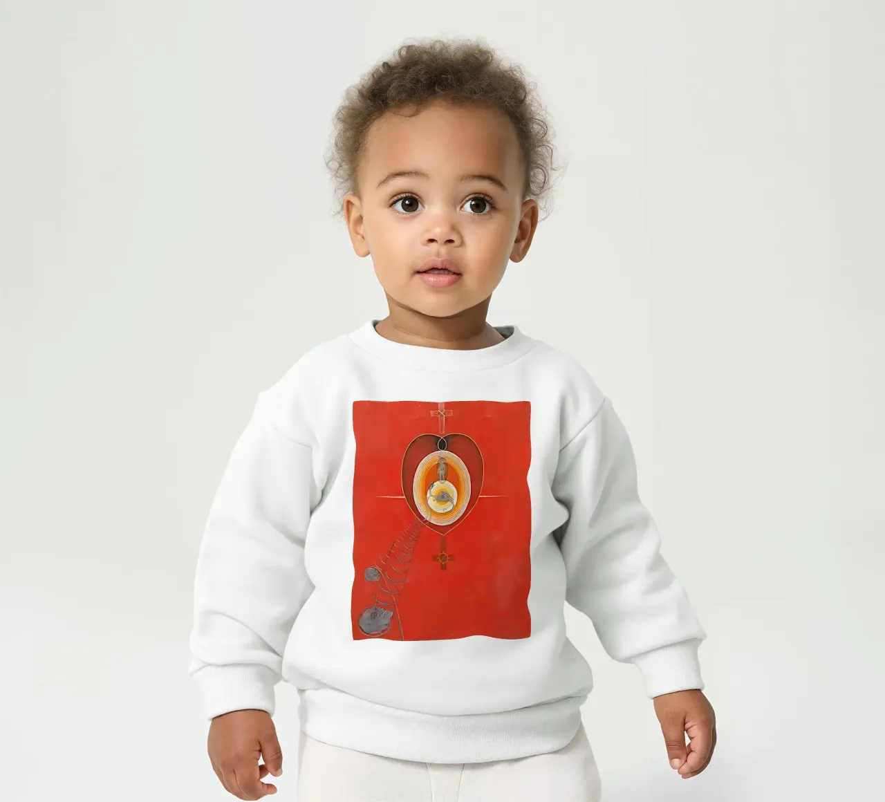 Hilma af Klint - La Colomba n. 08 Gruppo IXUW n. 32 felpa neonato da William Store