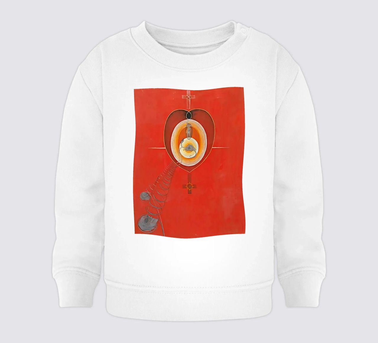 Hilma af Klint - La Colomba n. 08 Gruppo IXUW n. 32 felpa neonato da William Store