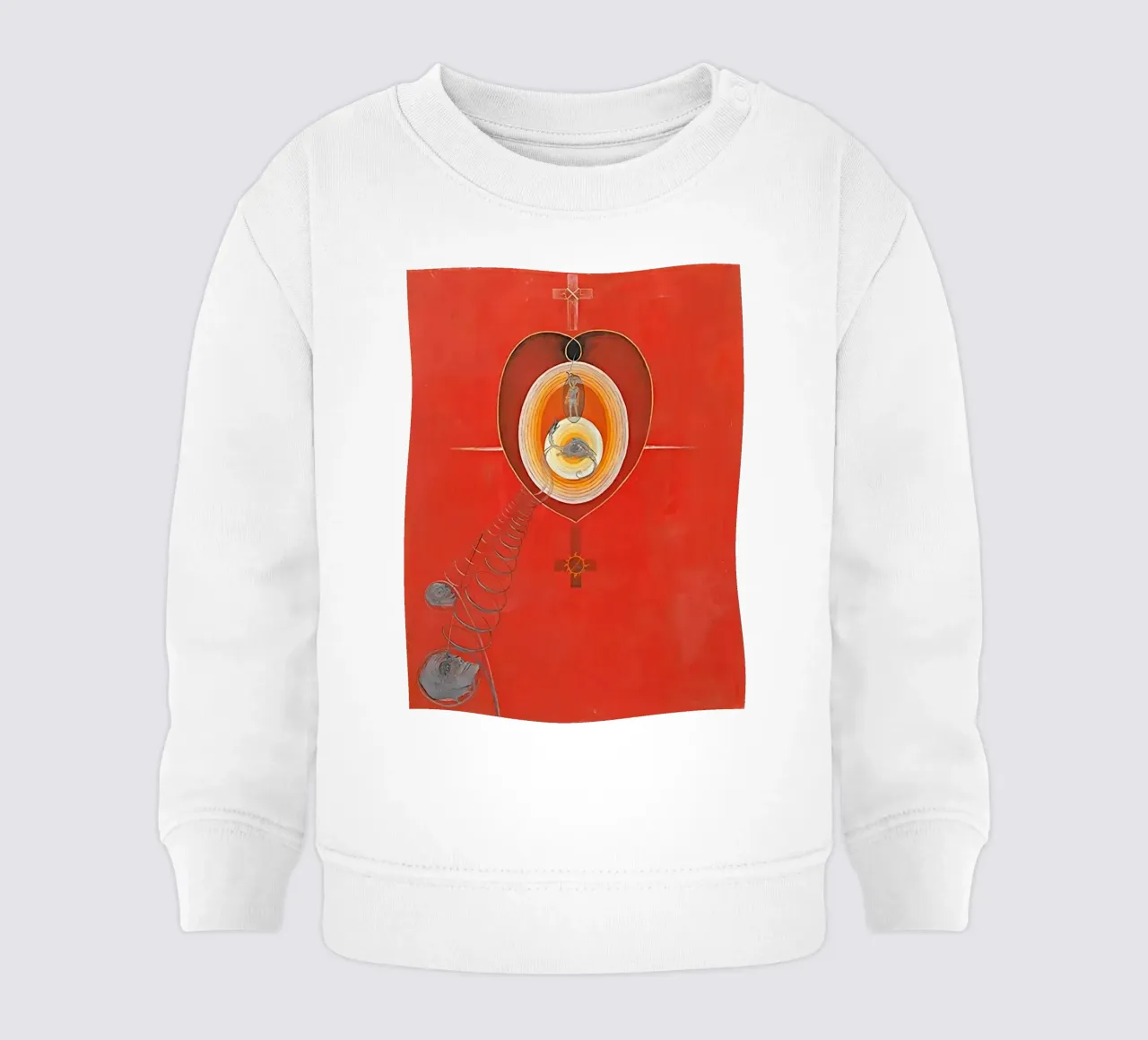 Hilma af Klint - La Colomba n. 08 Gruppo IXUW n. 32 felpa neonato da William Store